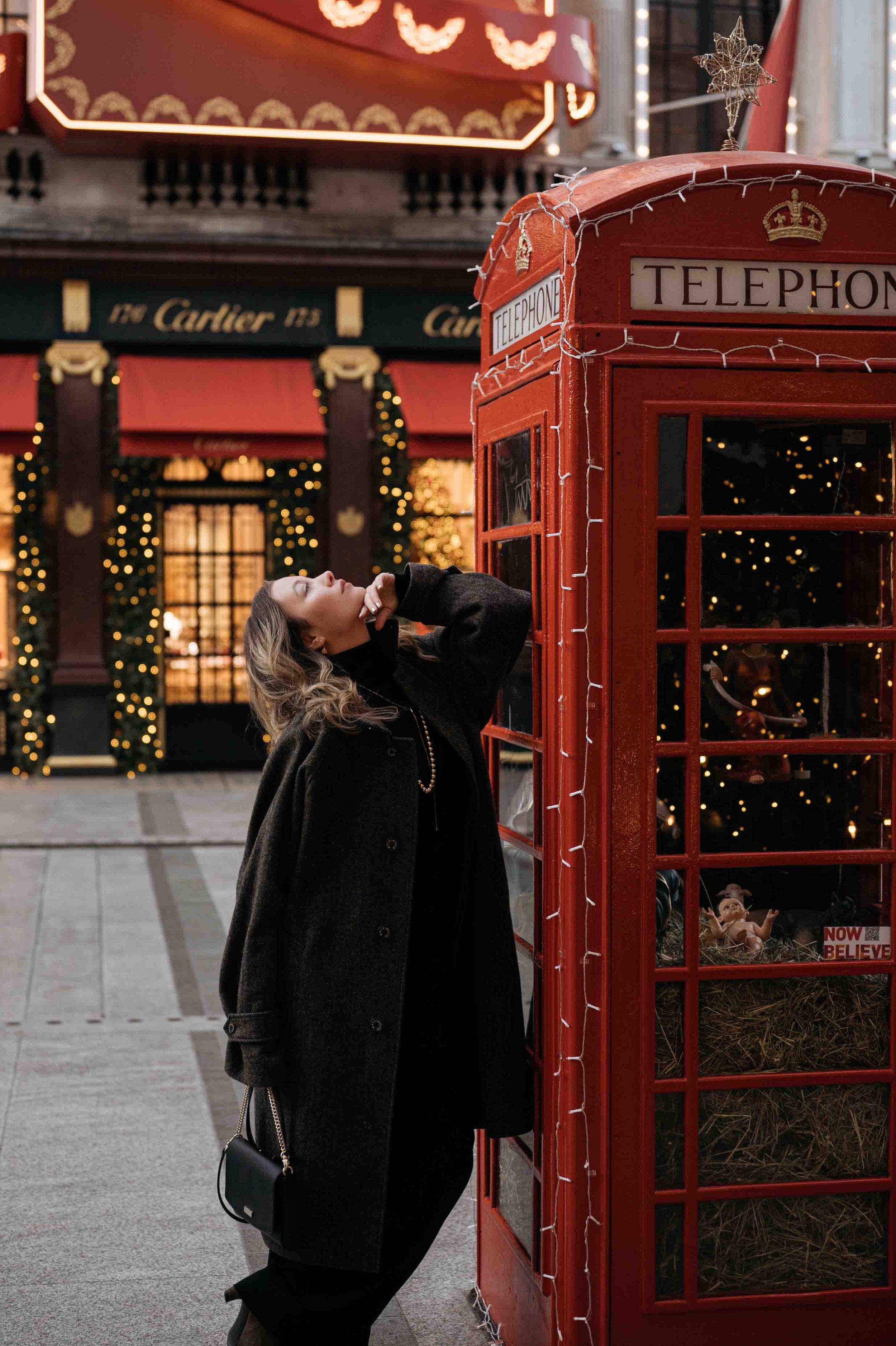 Christmas portrait photoshoot London