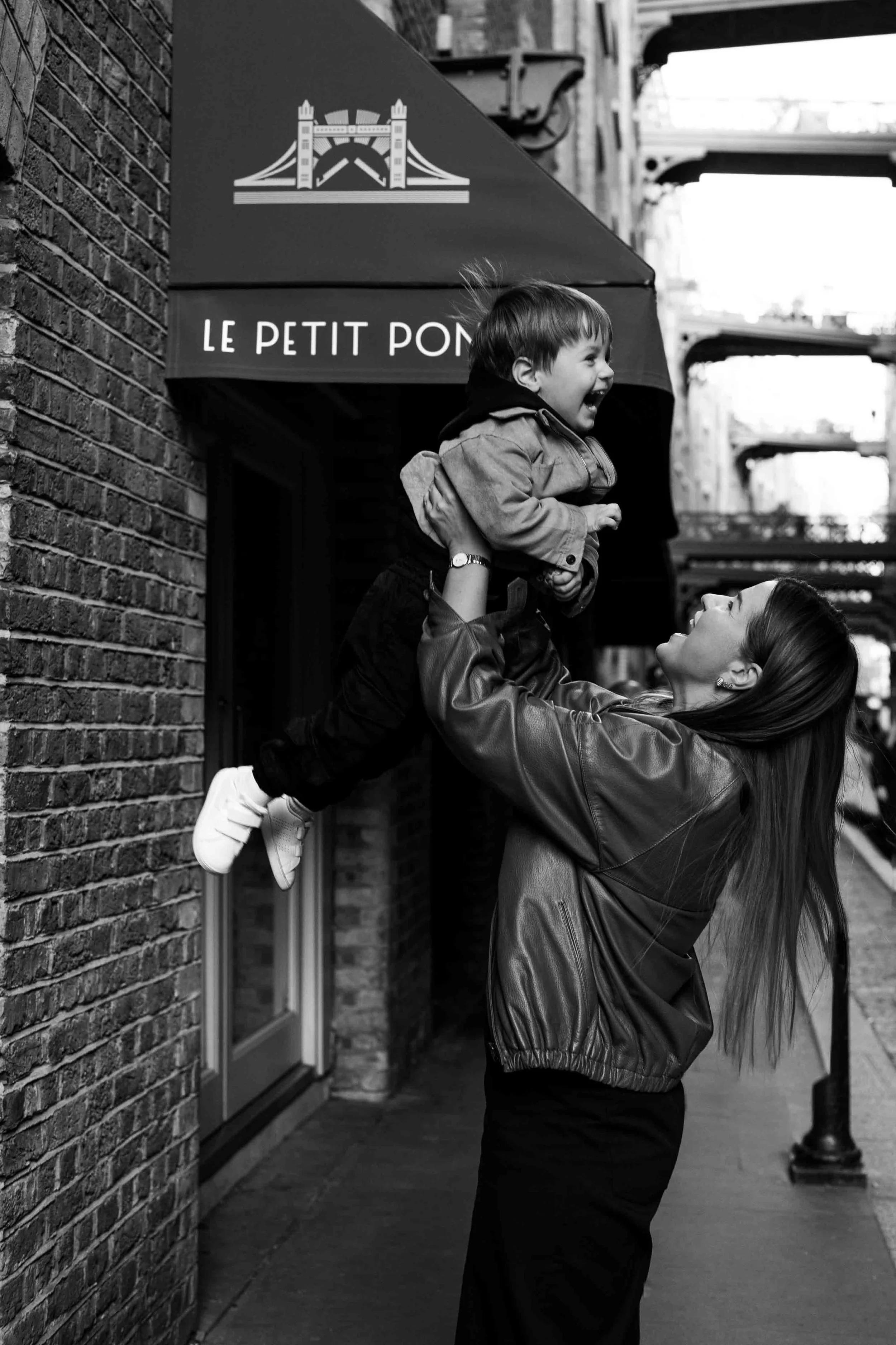 tender mother and toddler photoshoot