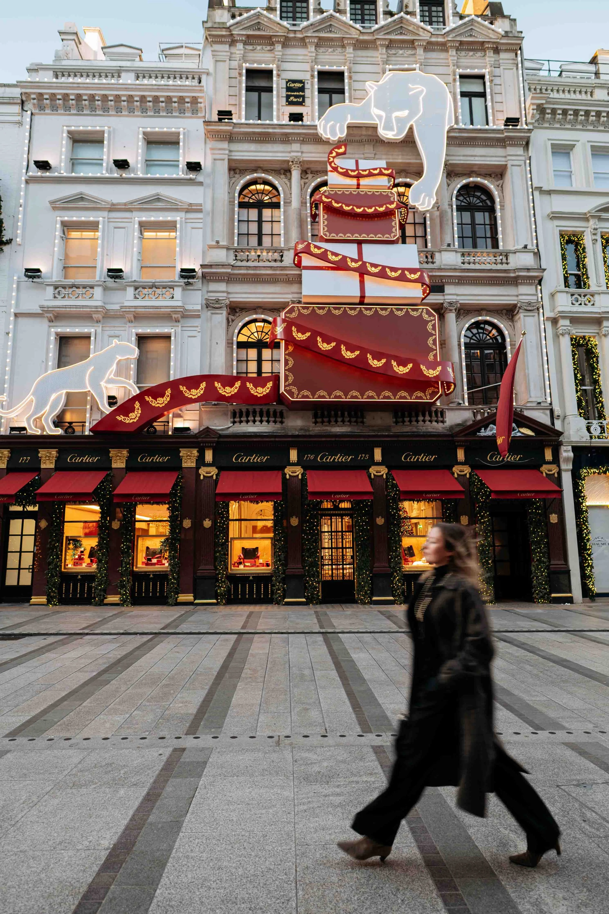 Winter city portrait session