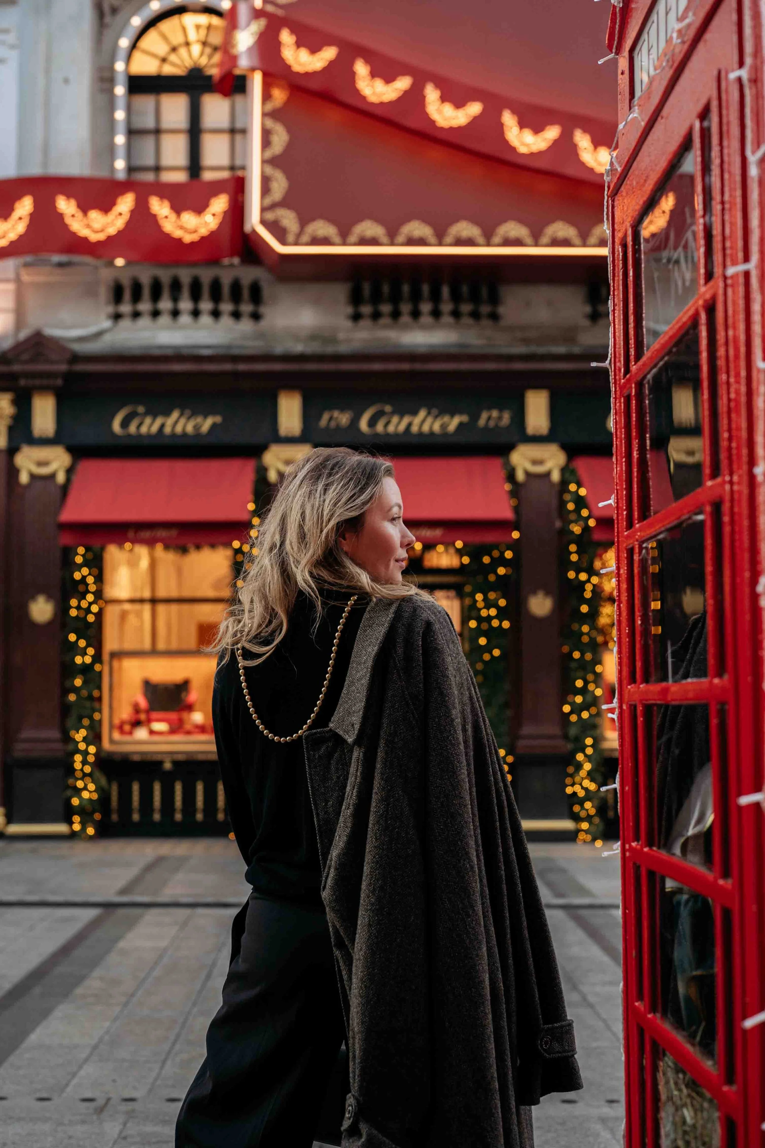 Soft winter light portraits