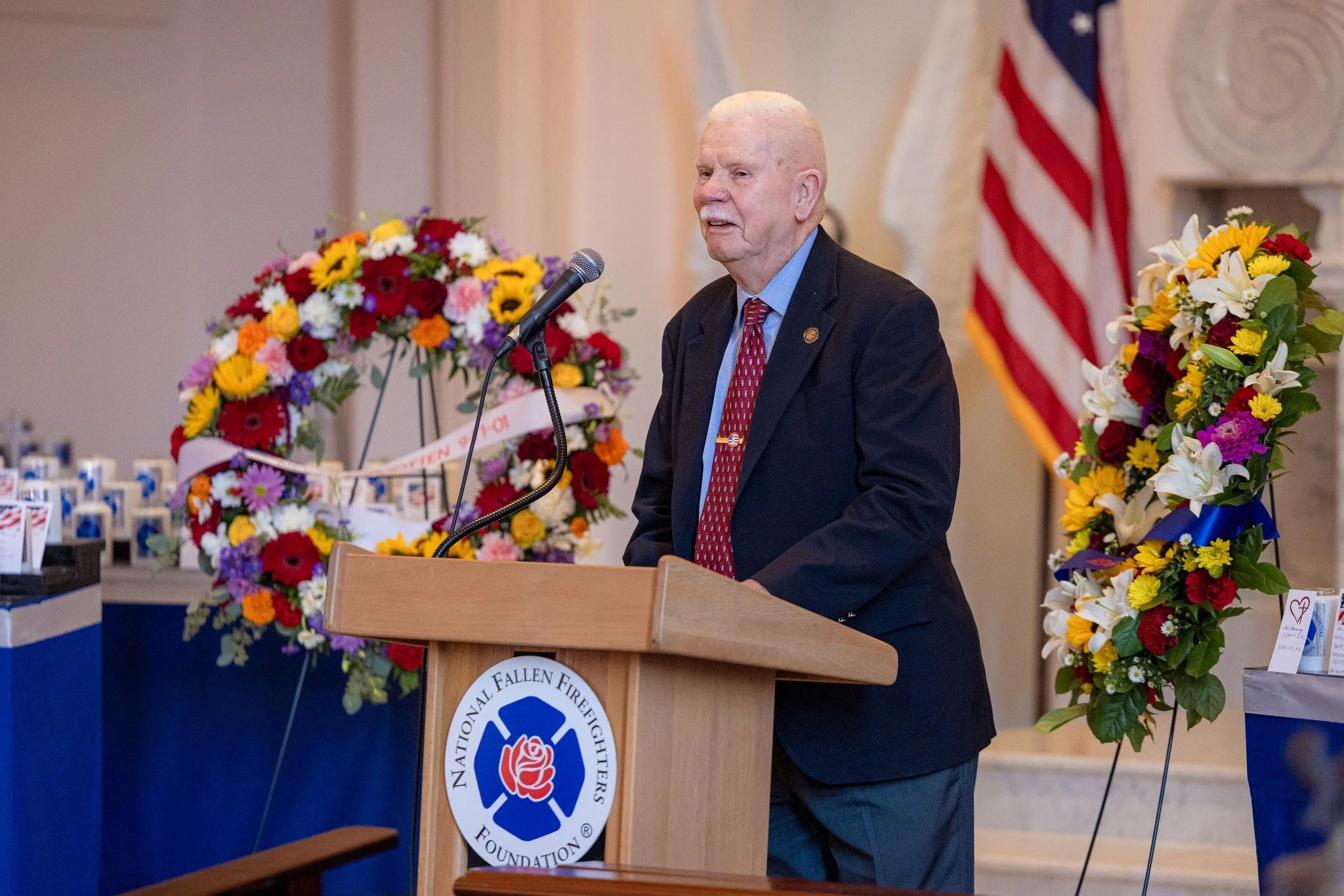 memorial speaker at NETC 9/11 memorial services, 2024