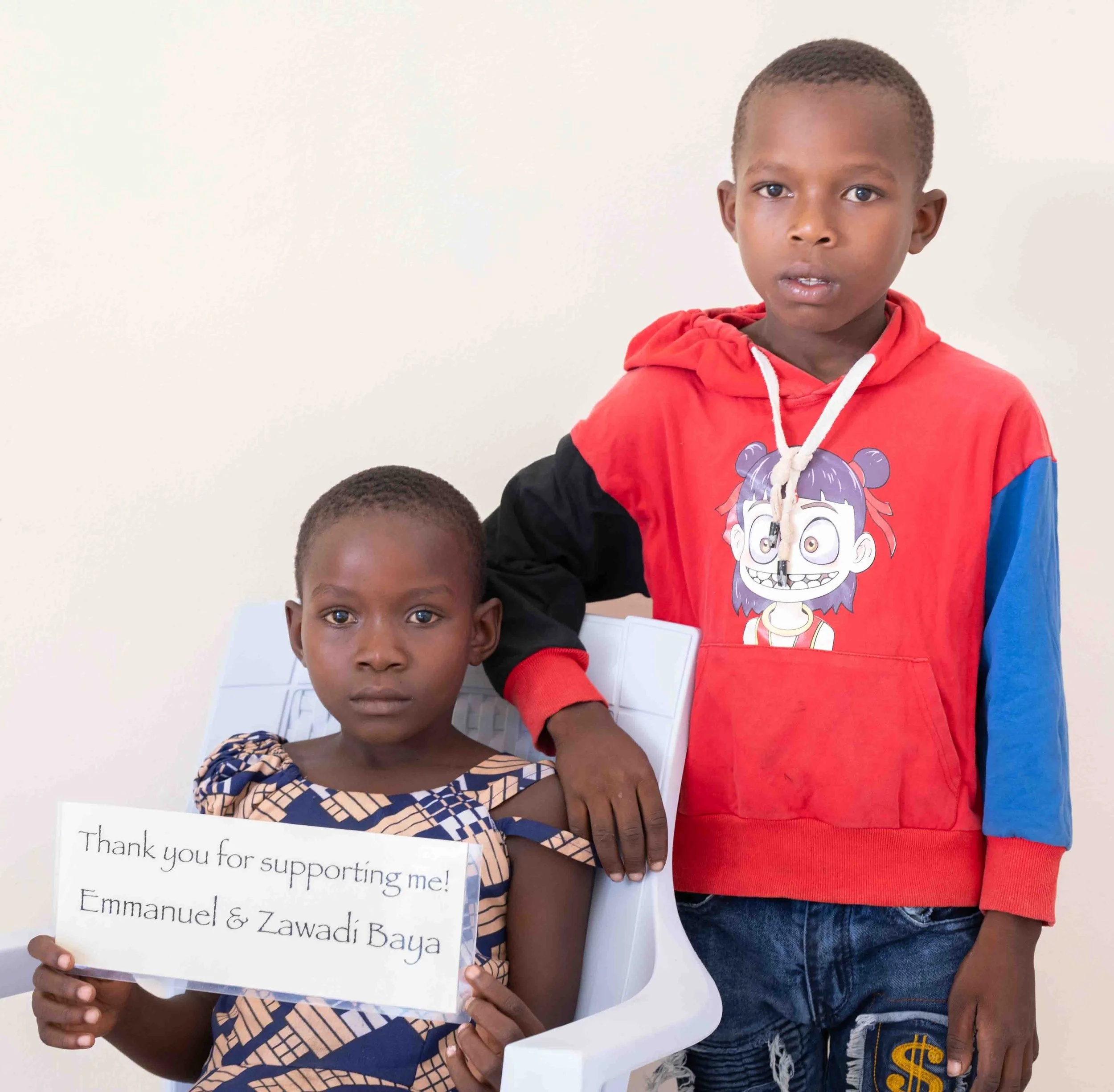 Emmanuel and Zawadi Baya