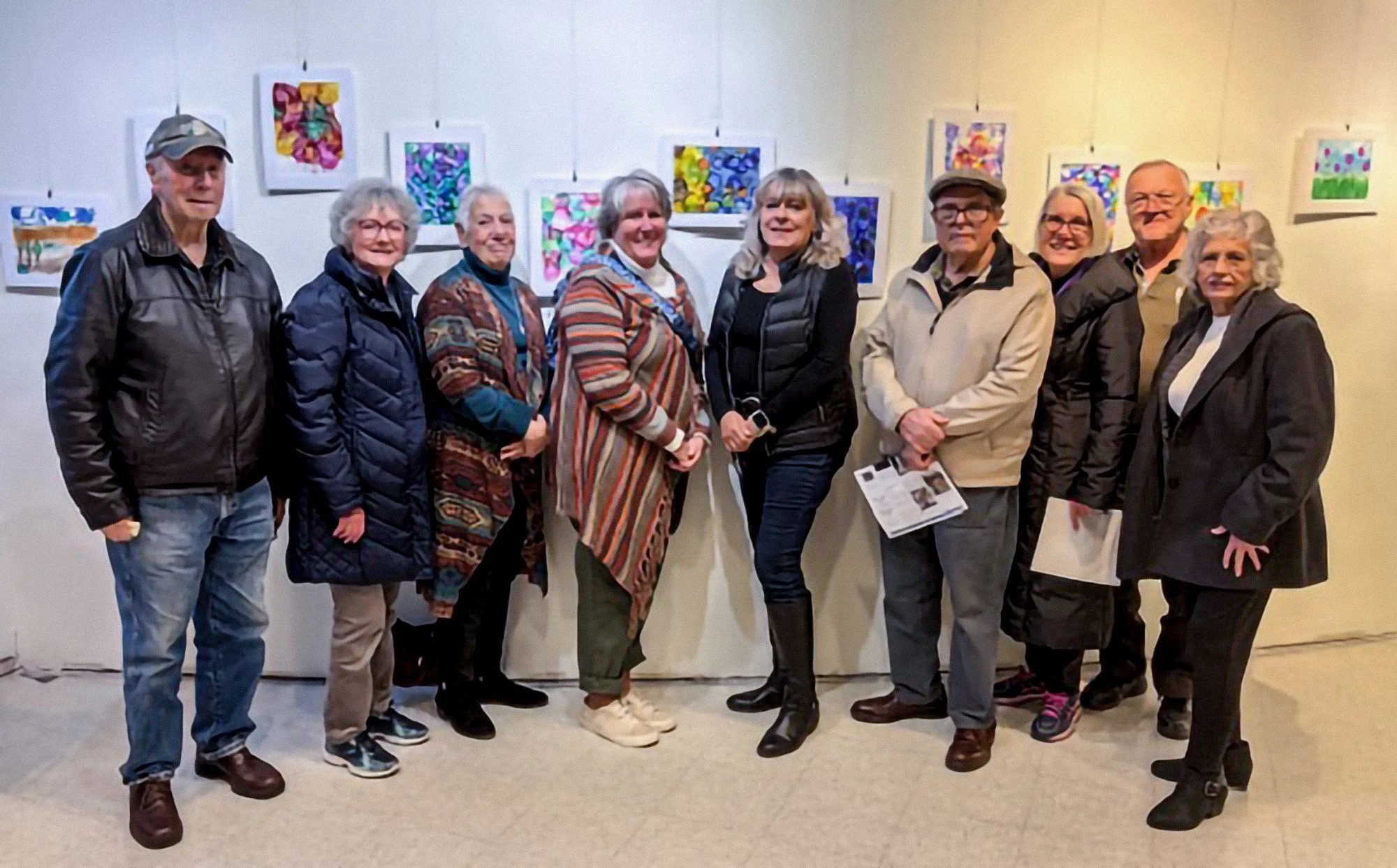 Alcohol Ink Art Event Builds Community