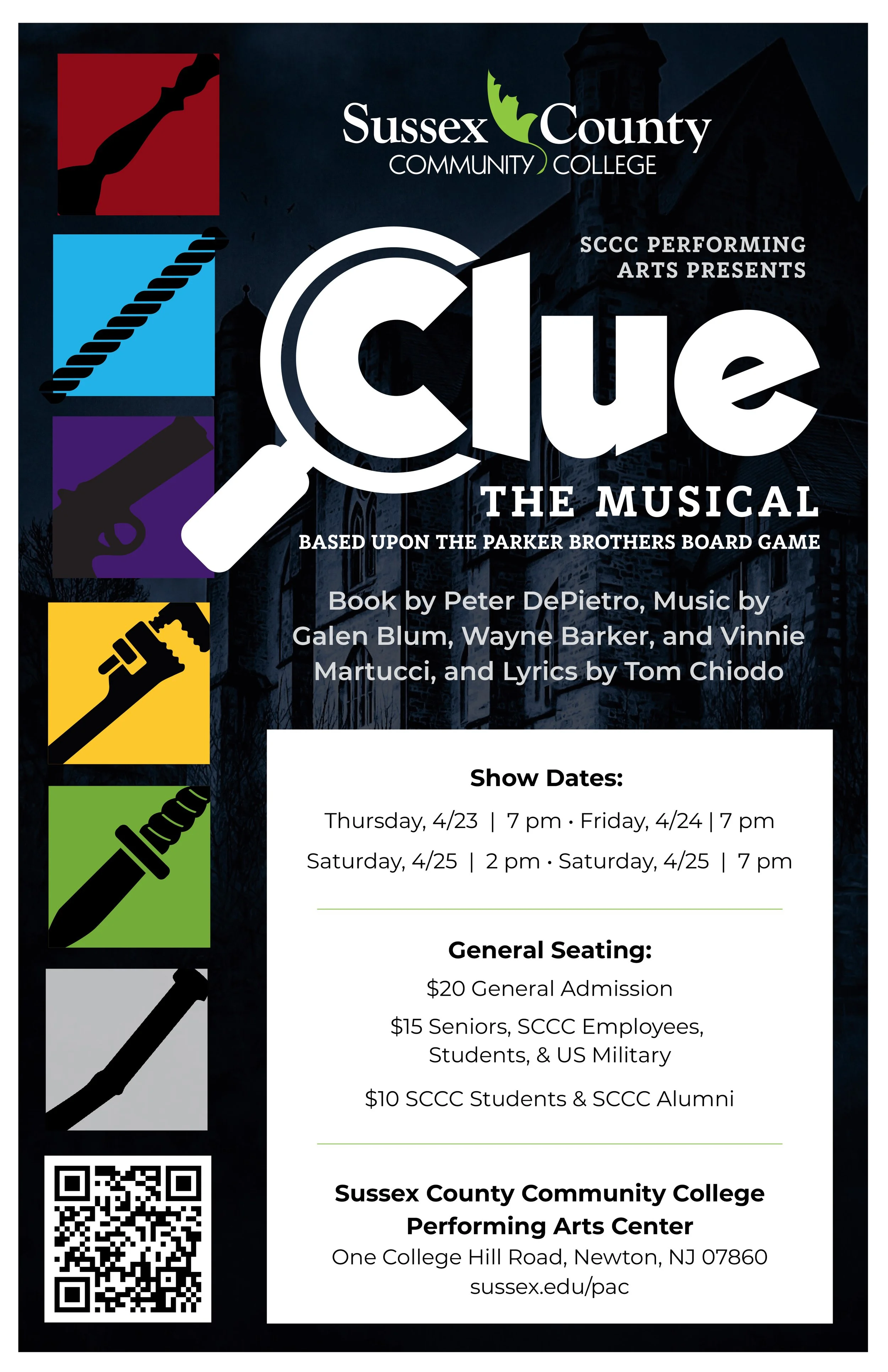 SPRING MUSICAL “CLUE THE MUSICAL!”