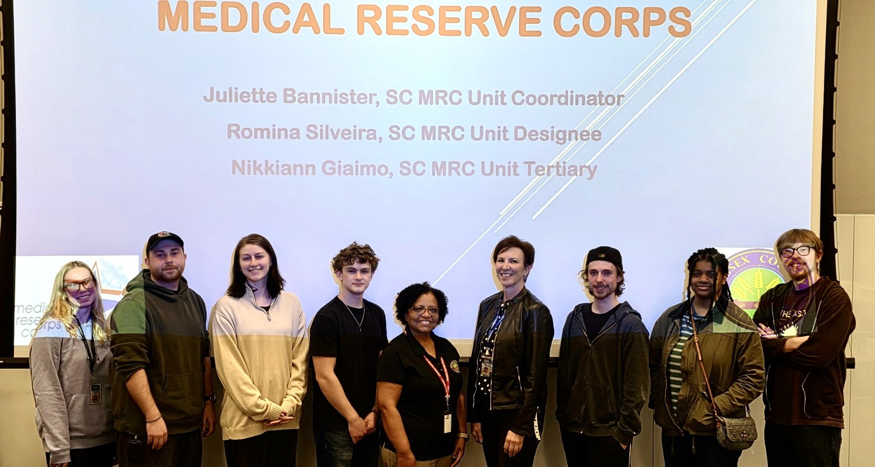 Public Health Club Hosts Medical Reserve Corps Speaker