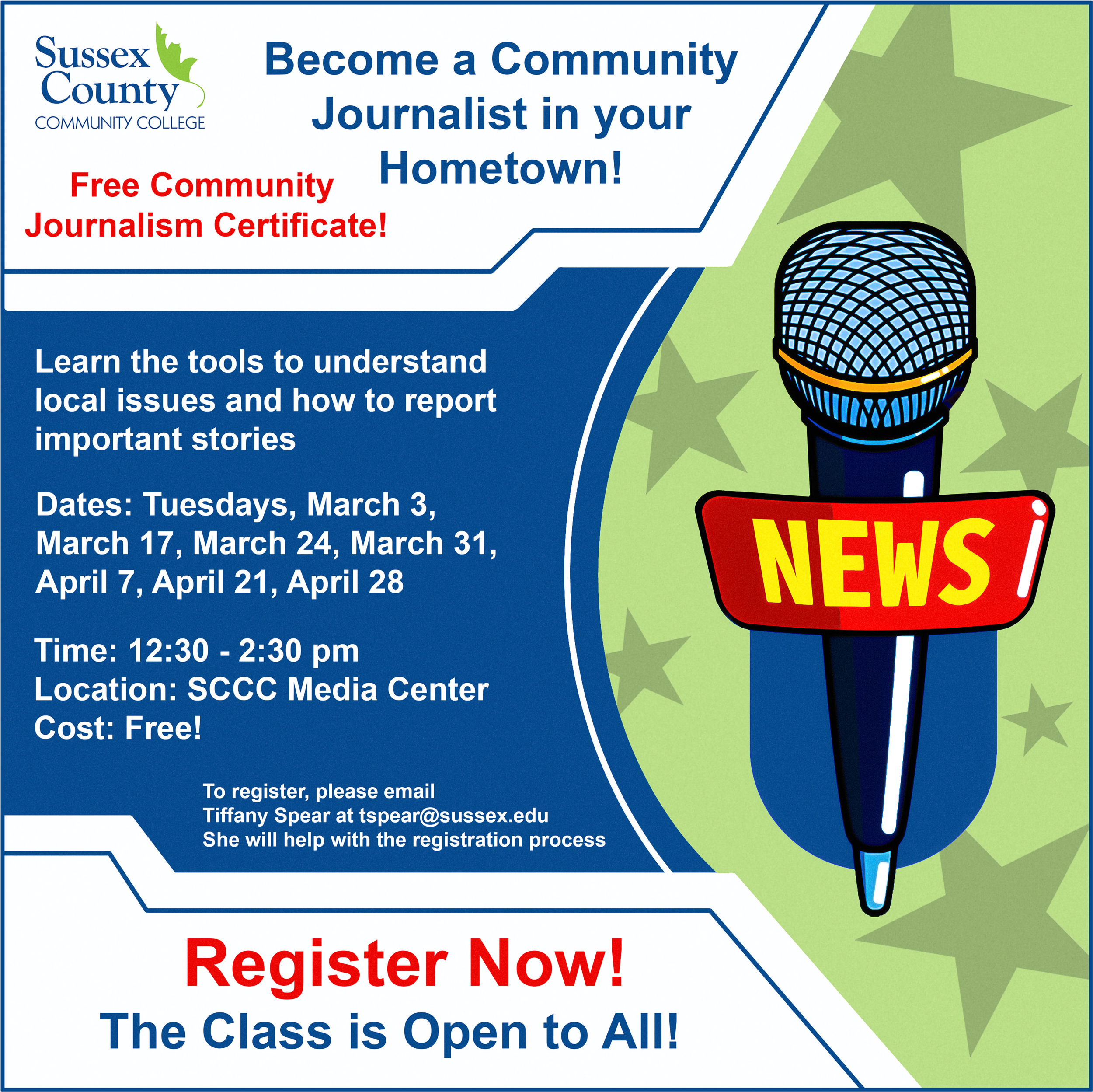 Earn a Free Community Journalism Certificate! — College Hill News