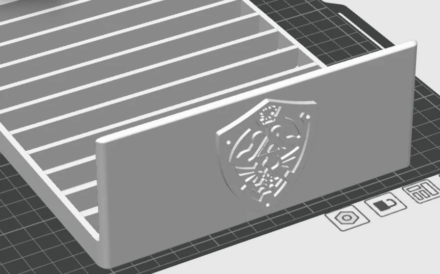 Reworking A 3D Printed Packet Organizer into Game Storage