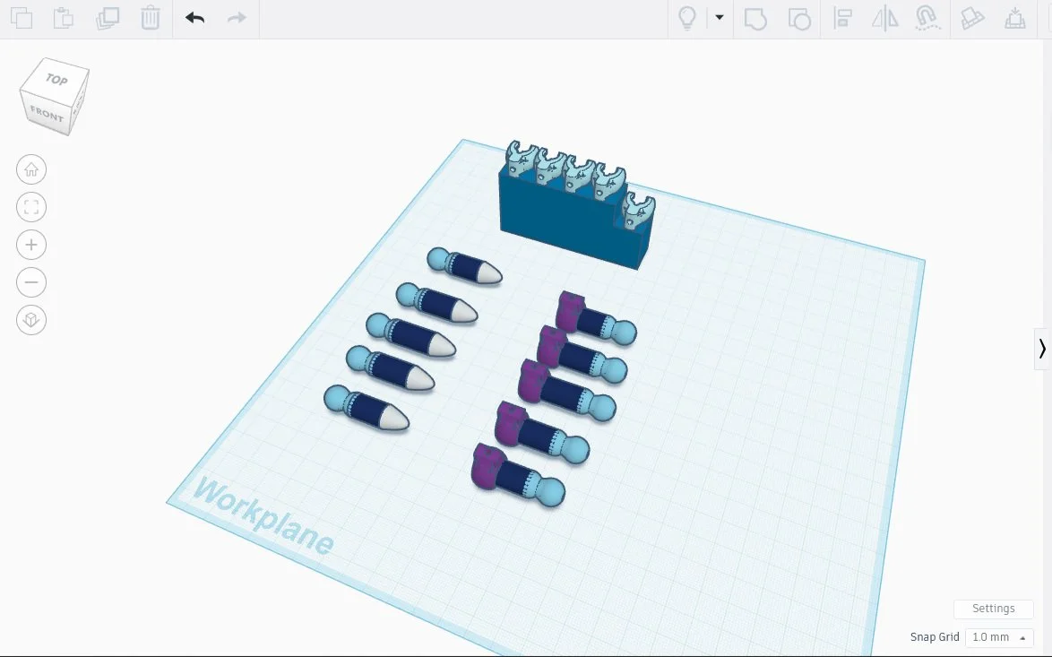 Making Some Ball and Socket Joints in Tinkercad