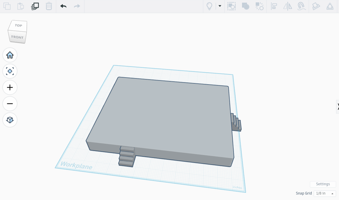 Foundation with Stairs
