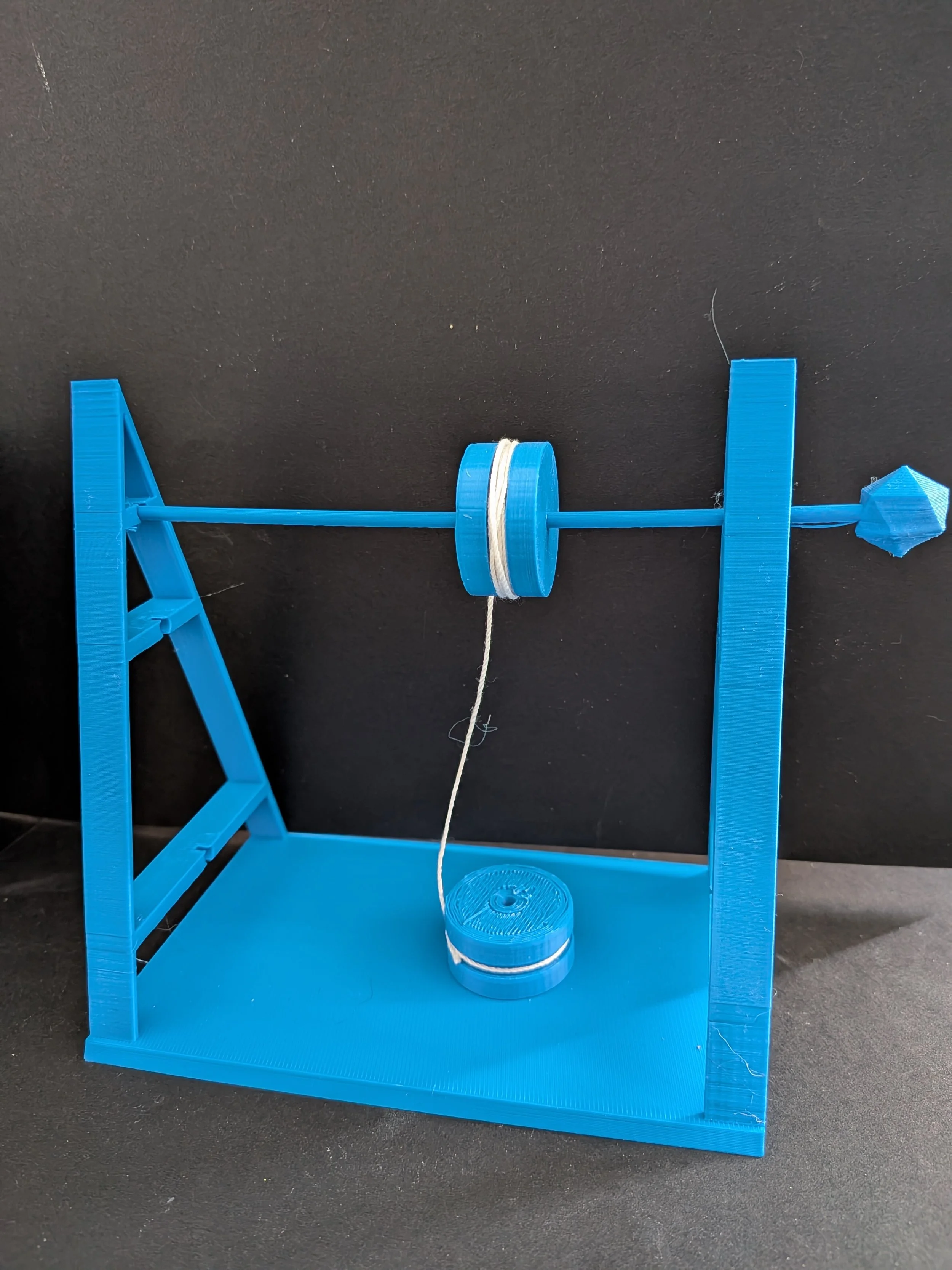 Lifting A Wheel with a Pulley