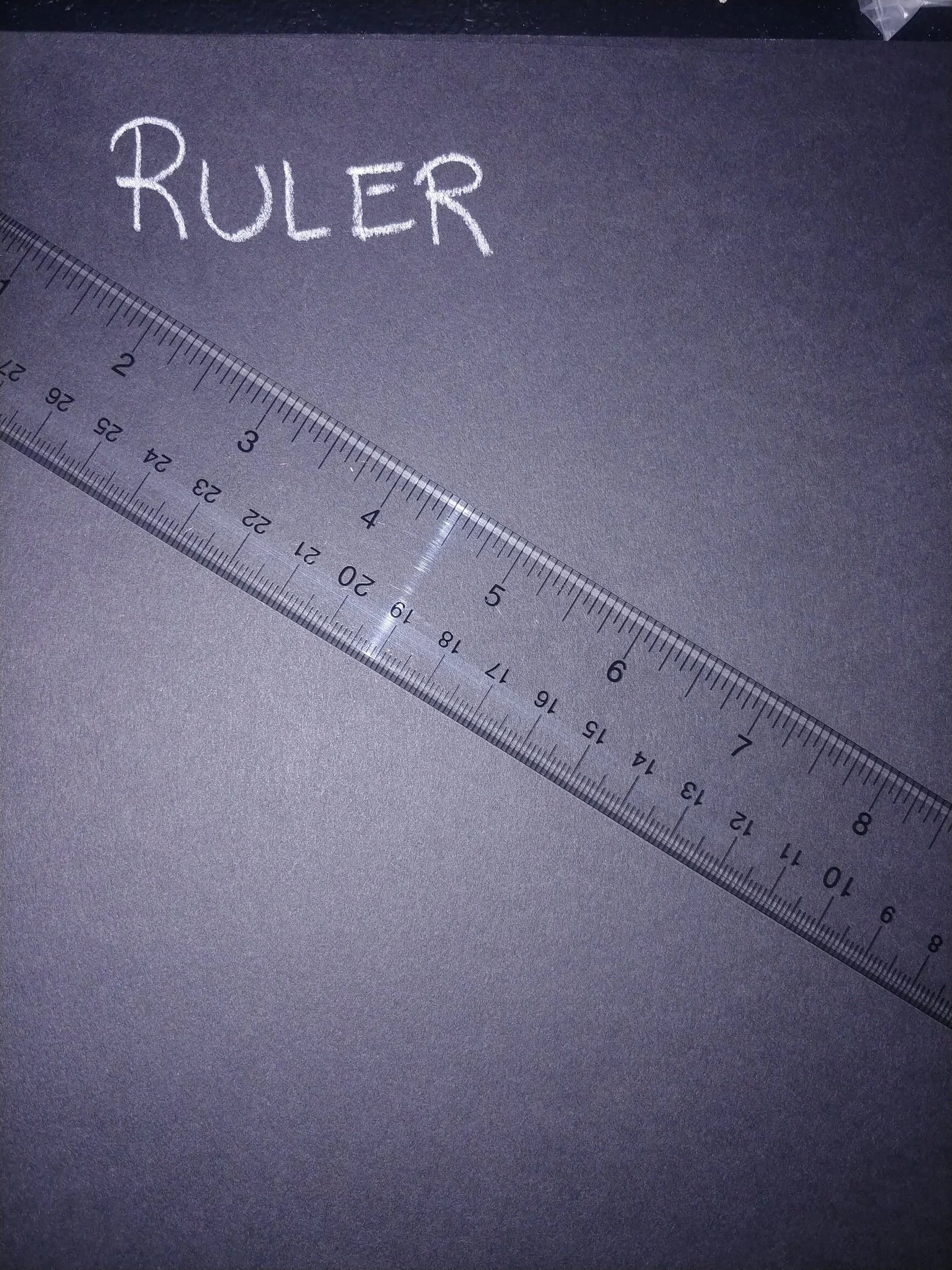 12 Inch Ruler