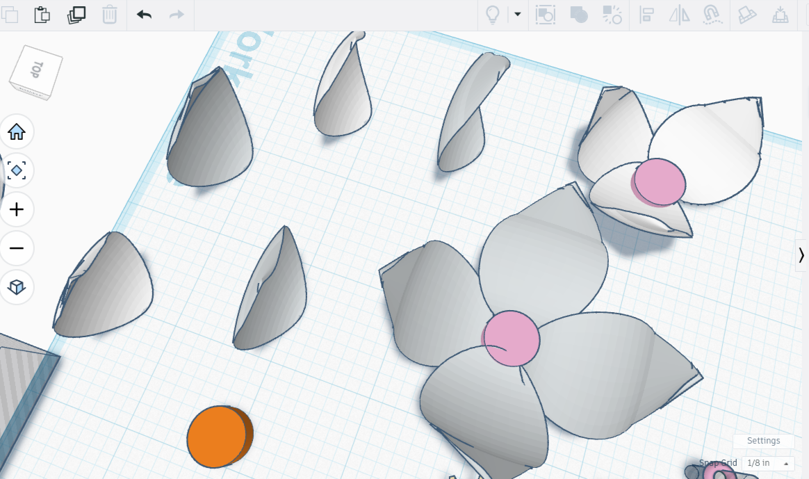 Adding Tepals to a Ring