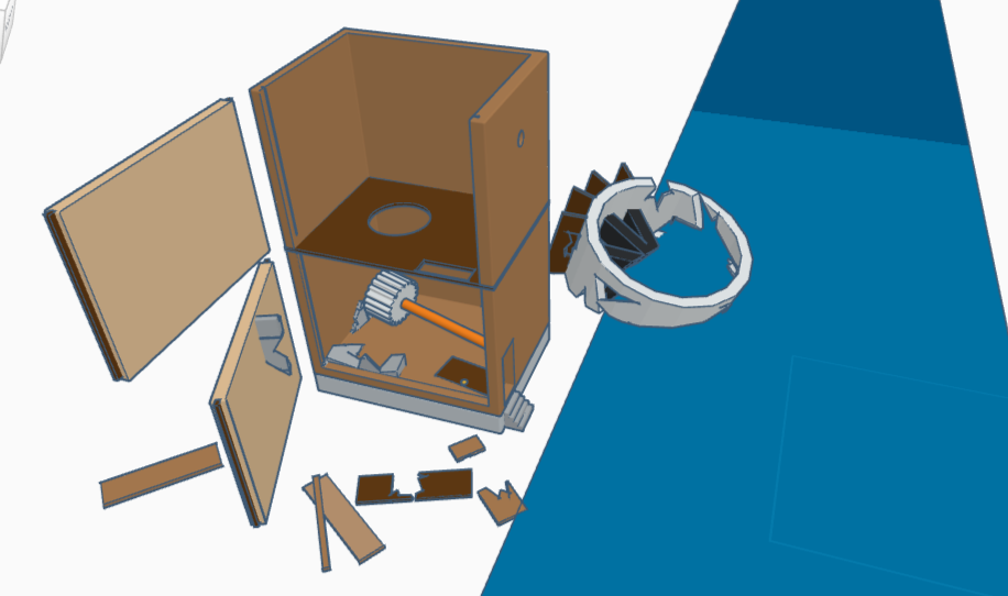 TtRPG Abandoned Riverwheel (Part 3): Creative Destruction of 3D Printed Spoked Wheel, Axle, and Gear
