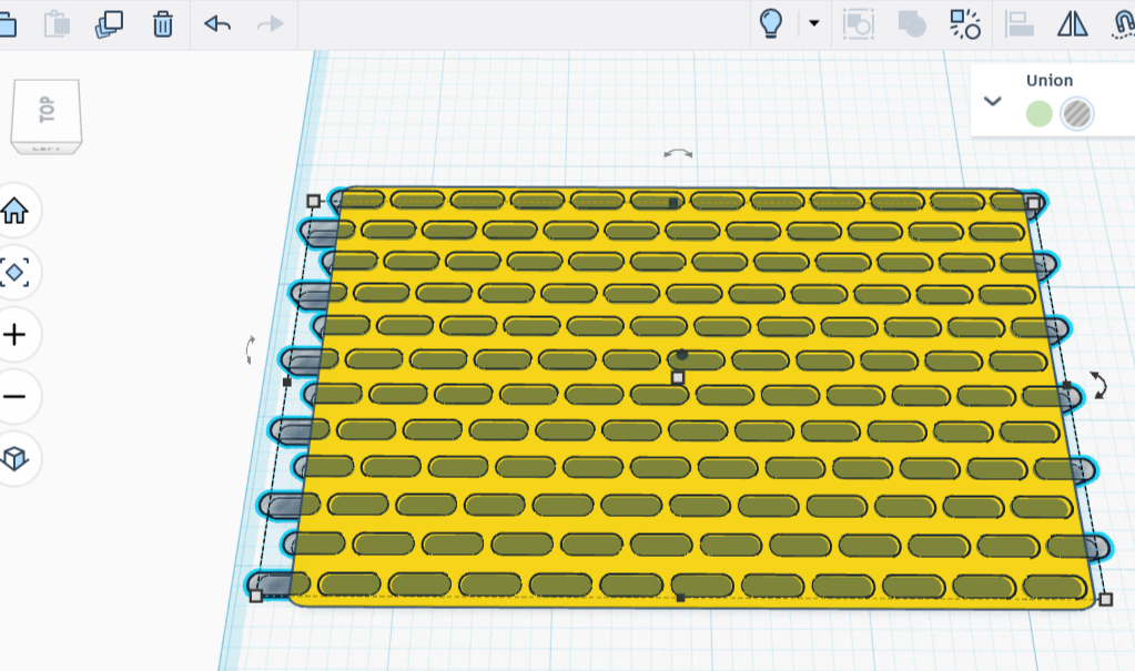 Pattern Becoming Negative Space