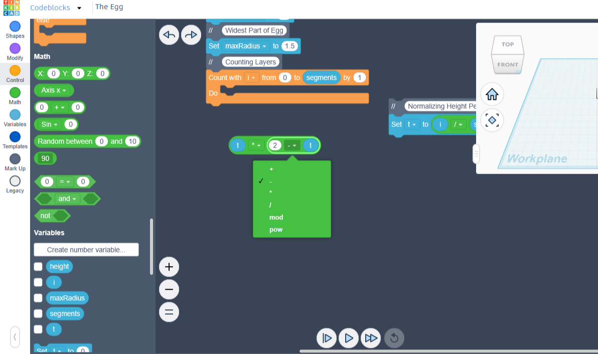 Nesting Expressions