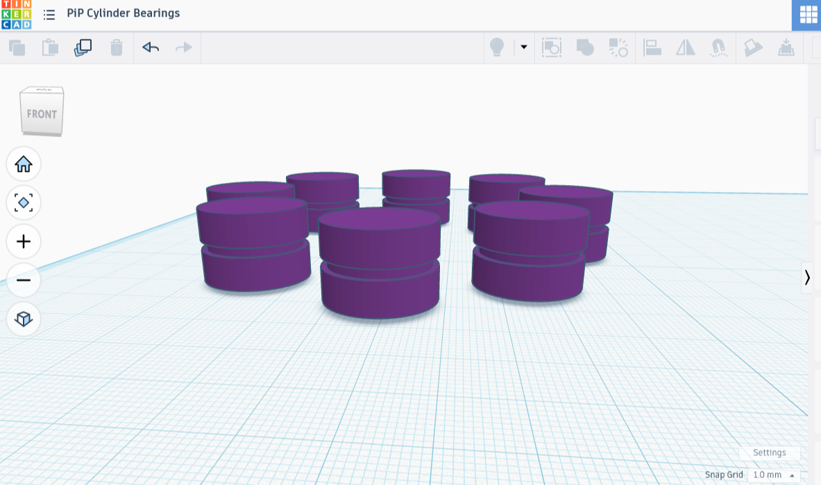 Indented Cylinder Ring