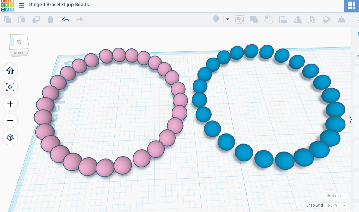 More Beads, Less Space