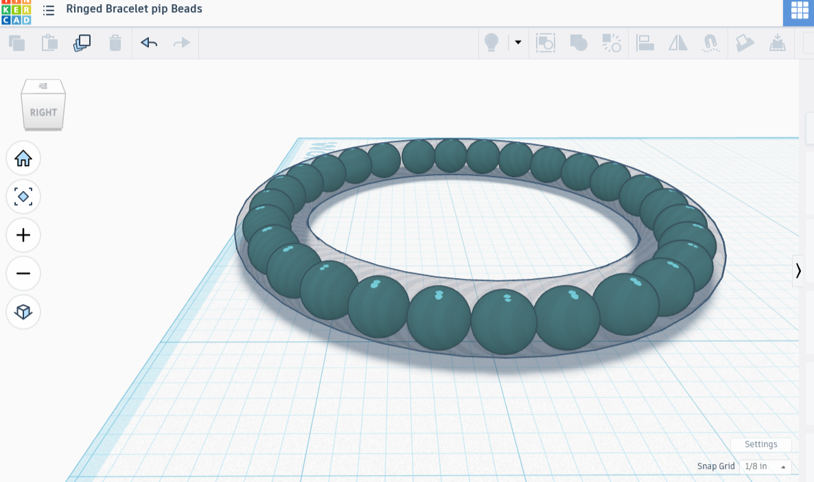 A Ring of Spheres