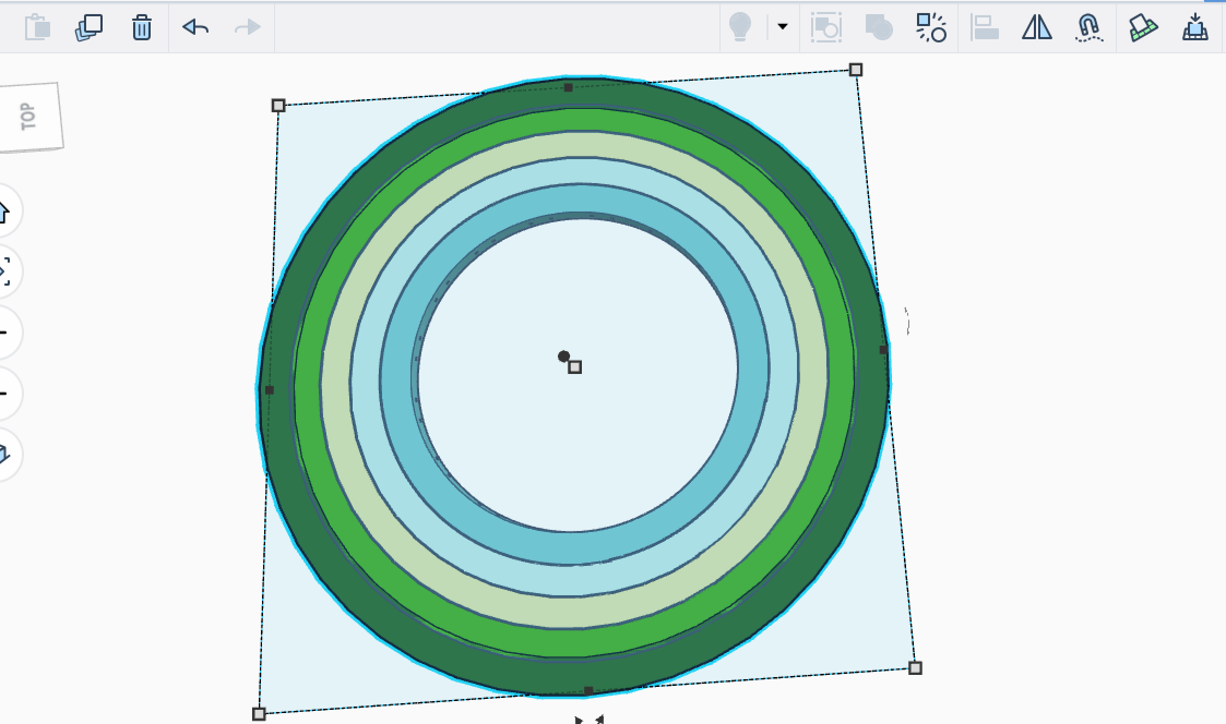 Five Concentric Rings