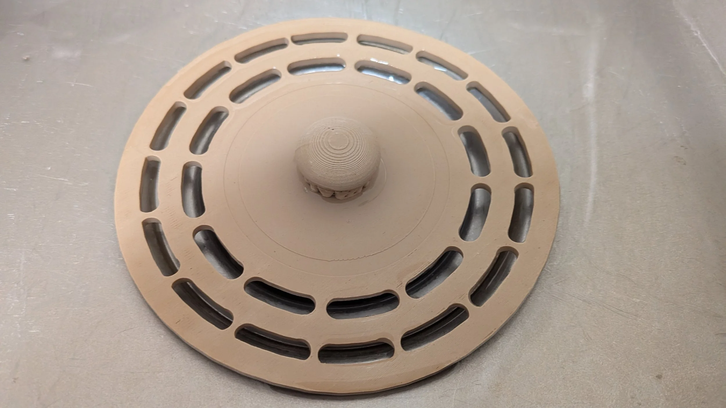 Custom Design: Compliant Sink Plug with Strainer