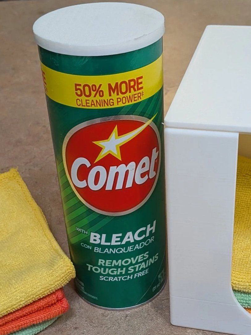 STL File for Comet Cleanser Lid