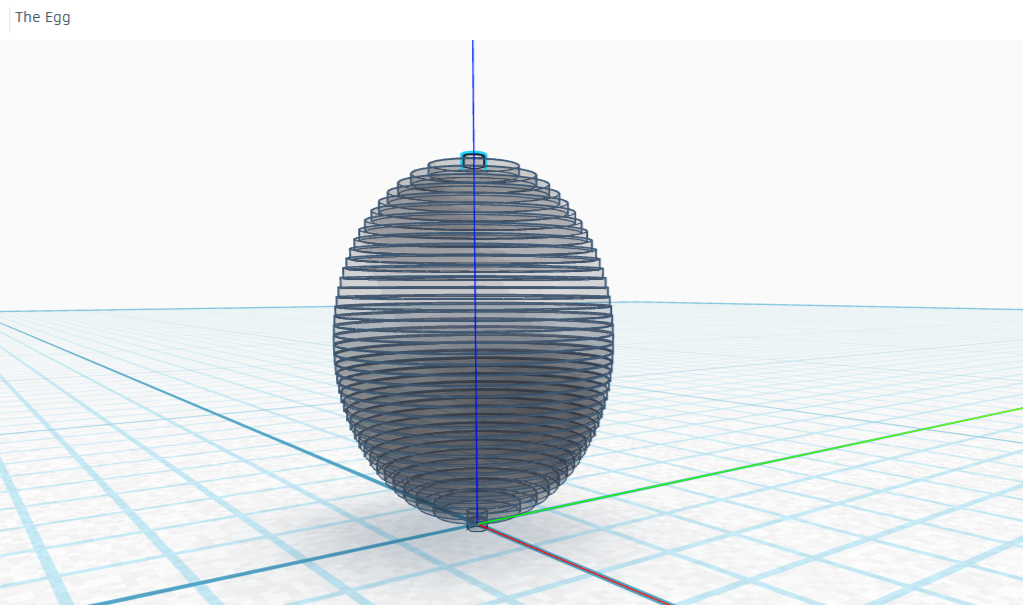 Symmetrical Stepped Egg