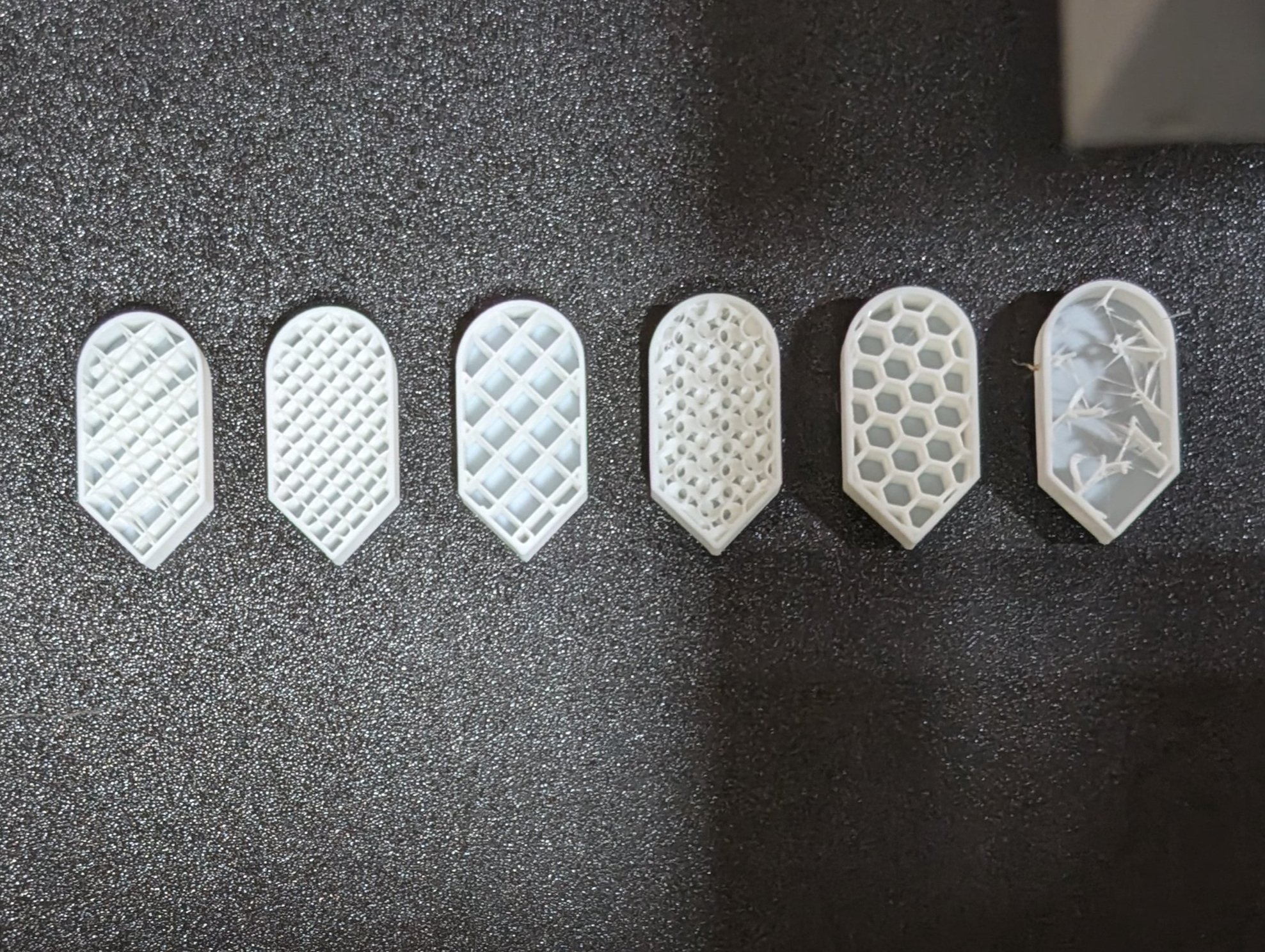 Experimenting with 3D Printing Infill Patterns!