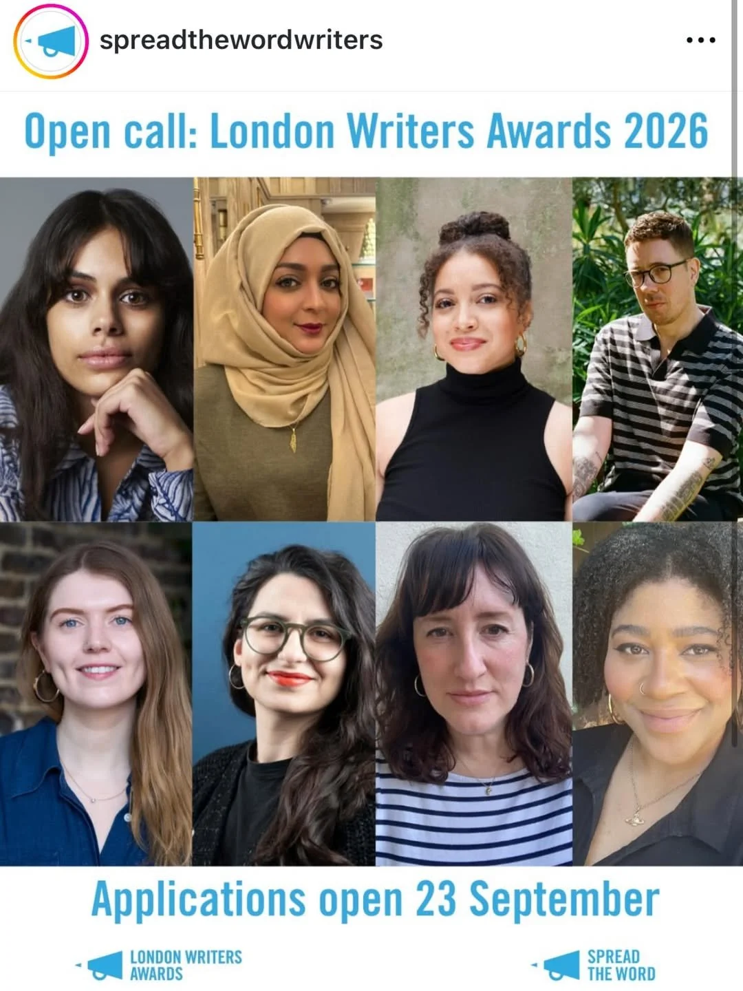 Spread the Word: Kerry-Ann to judge the London Writers’ Award 2026