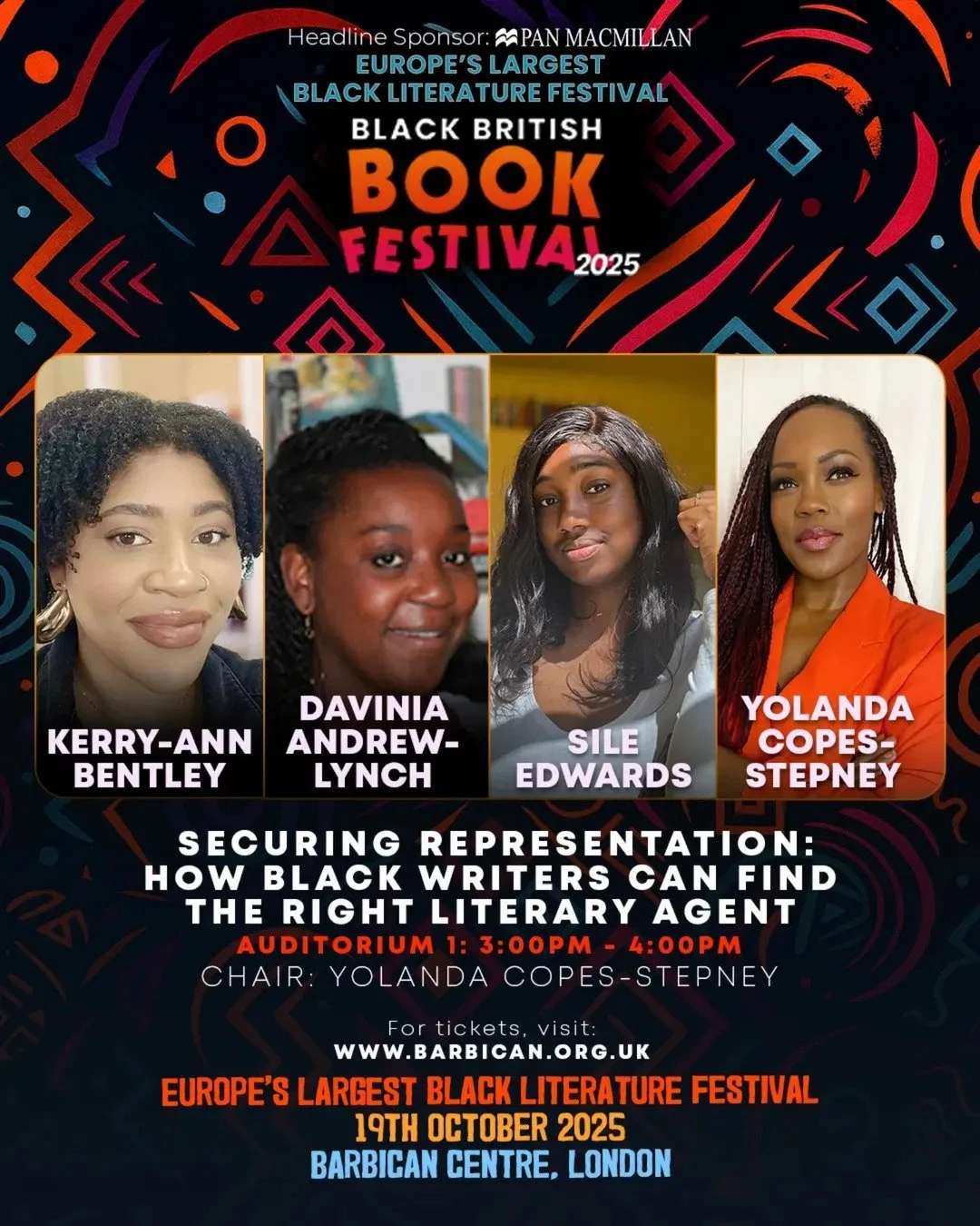 Black British Book Festival, October 19 2025