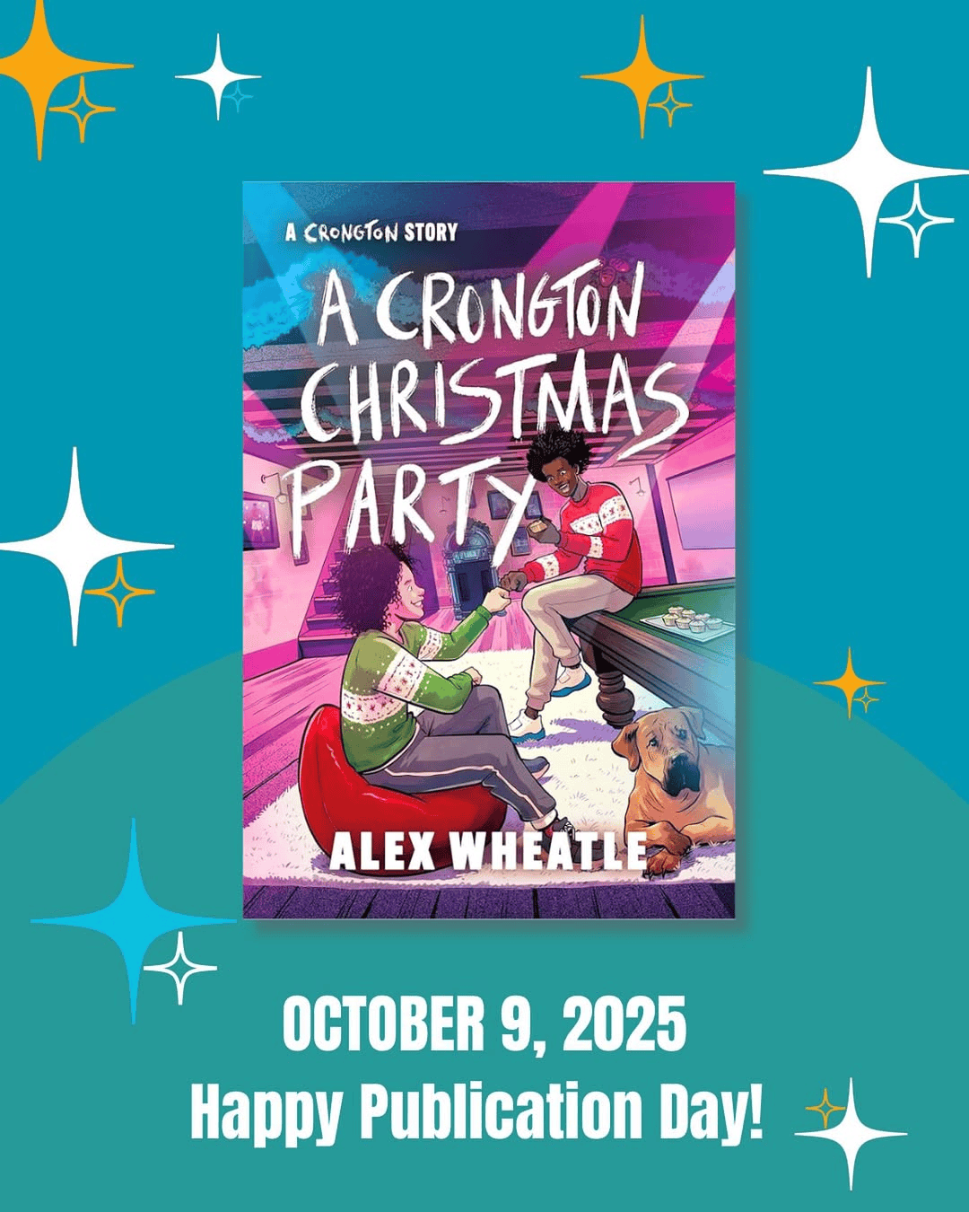 ‘A Crongton Christmas Party’ by Alex Wheatle, published 9 October 2025