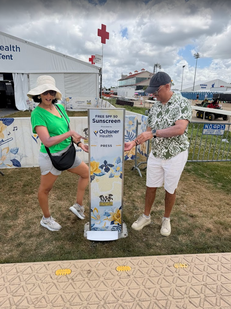 Jazz Fest 2026 Sunscreen Kiosk Case Study: 65,000+ Guest Interactions at a Major Music Festival