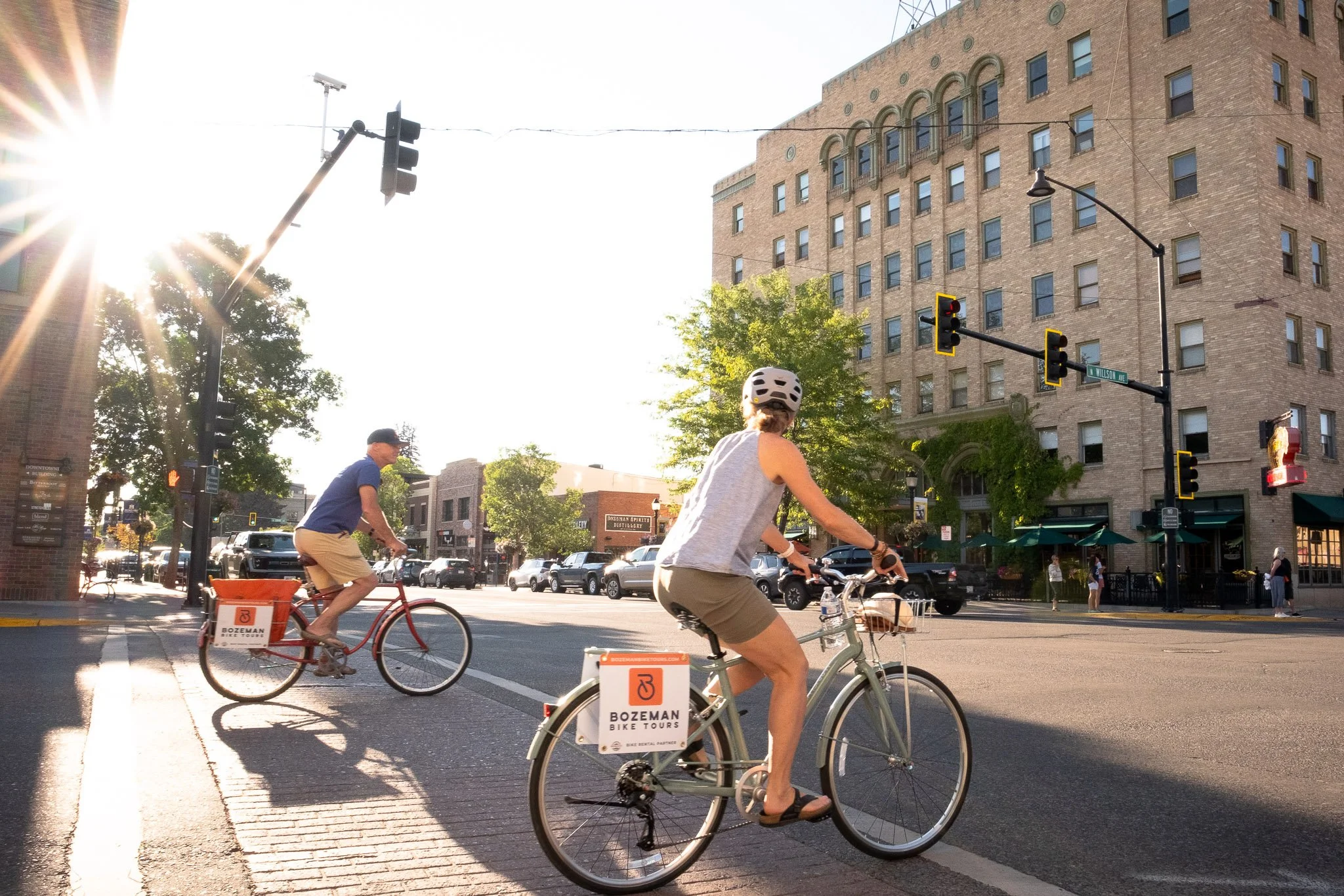 Crossing historic main