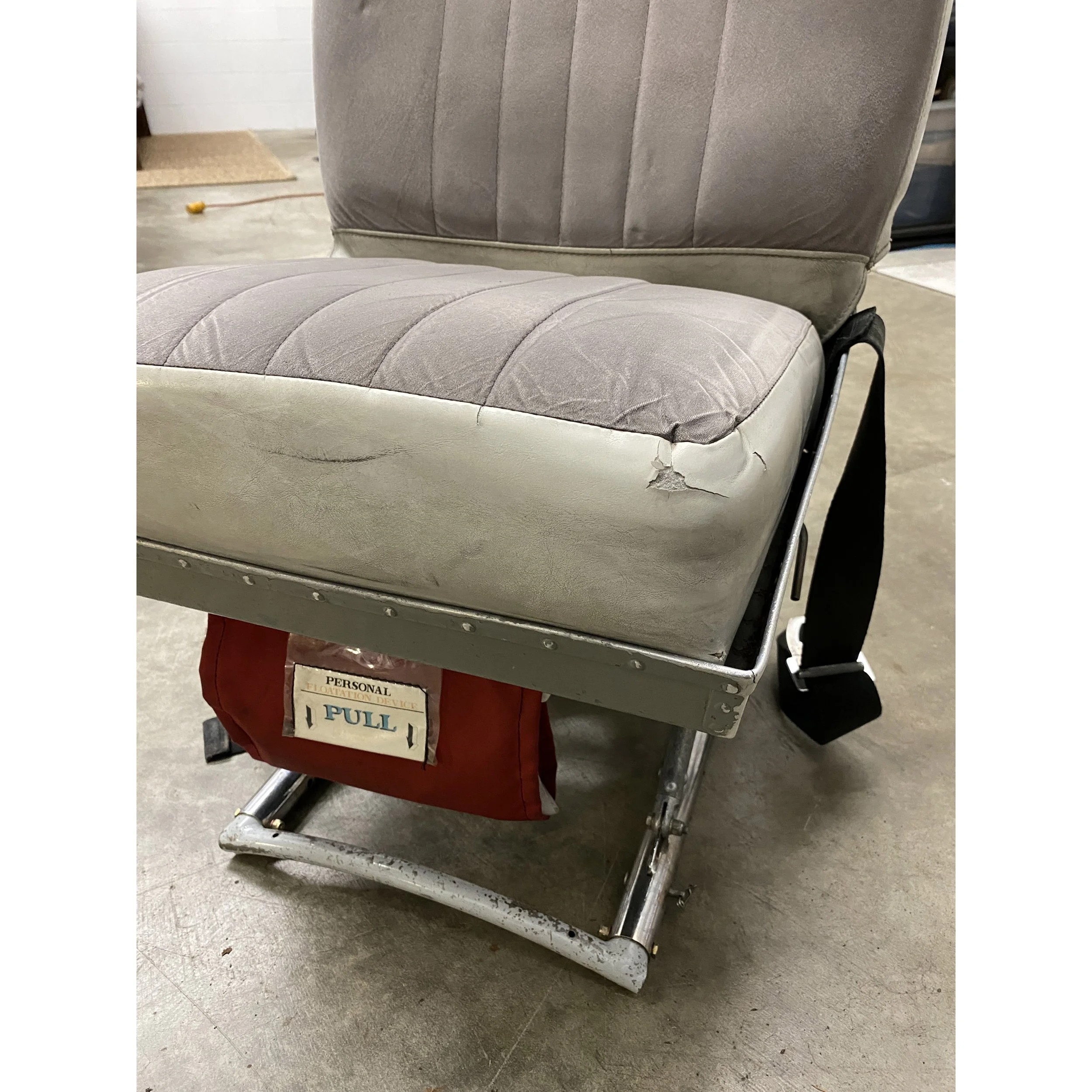 deHavilland Otter aircraft front seat before