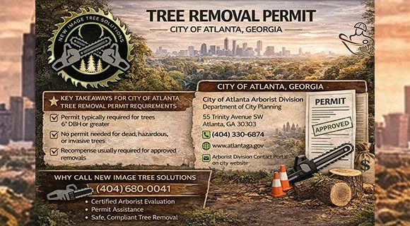 atlanta georgia tree removal permit information