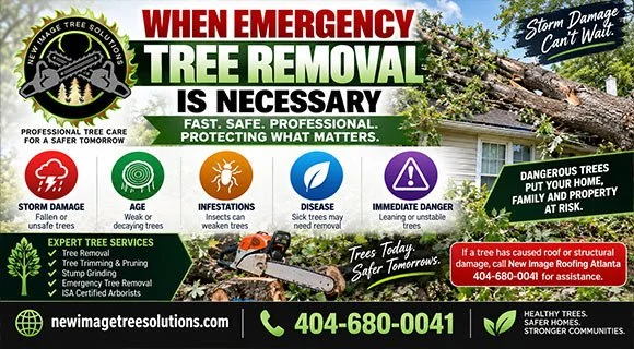 roswell georgia emergency tree removal infographic