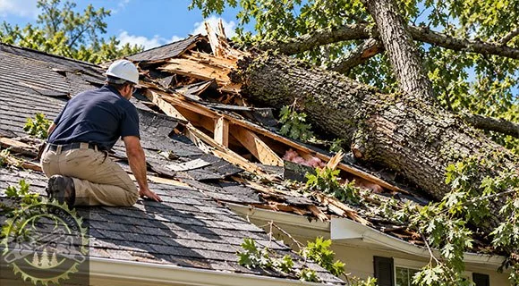 roswell georgia emergency tree removal roof inspection