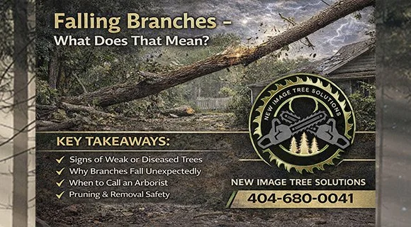 tree branches suddenly falling information