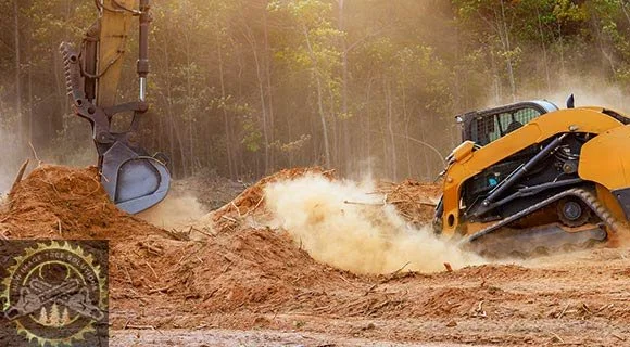 grading land clearing process