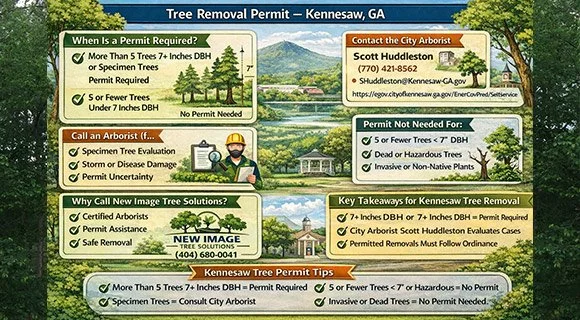 kennesaw georgia tree removal permit information
