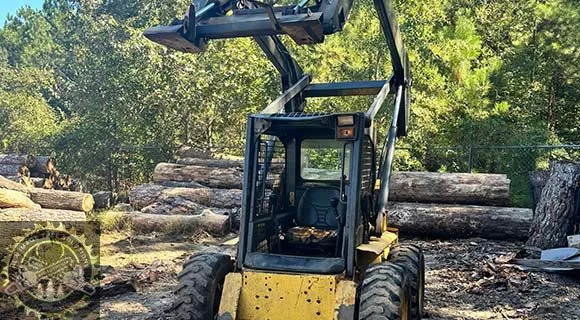 heavy equipment land clearing process