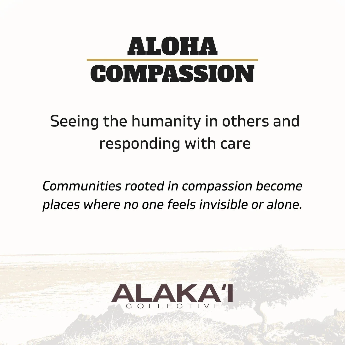 Someone in Tennessee recently asked me, "What does Aloha mean?"

My first instinct was to sing the Mana'o Company lyrics in my head &mdash; "Aloha means hello, and aloha means goodbye, and aloha means I love you..." But I couldn't