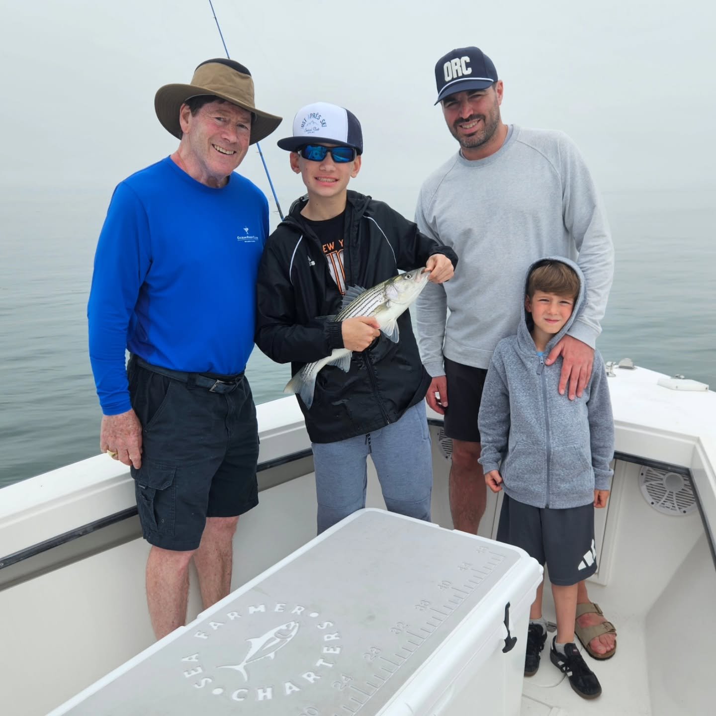Some light tackle fun with a new group this morning with plenty of bass for everyone!
.
.
.
#seafarmercharters #whitewaterboats #seaveeboats #barnegatlight #barnegatbay #barnegatinlet #lbifishingcharter #lbi