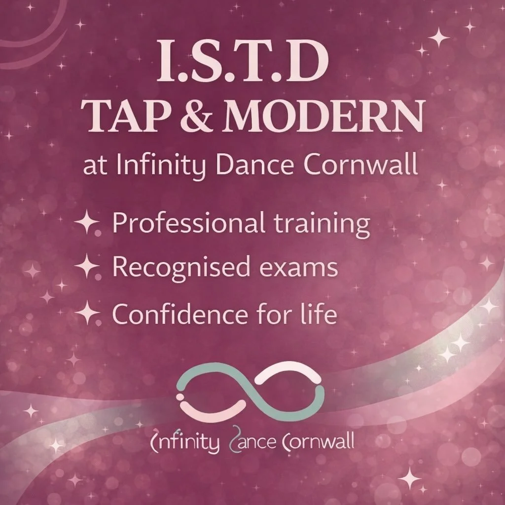 ✨ Why ISTD Training at Infinity Dance Cornwall is a Game-Changer ✨

At Infinity Dance Cornwall, we believe in building strong, versatile, and confident dancers. That&rsquo;s why we&rsquo;re so proud to offer ISTD Tap and Modern training - a pathway t