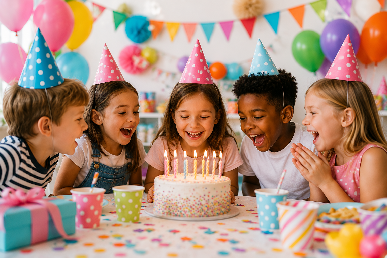Premium art birthday party experience in Ashburn, Virginia with creative crafts and personalized projects.