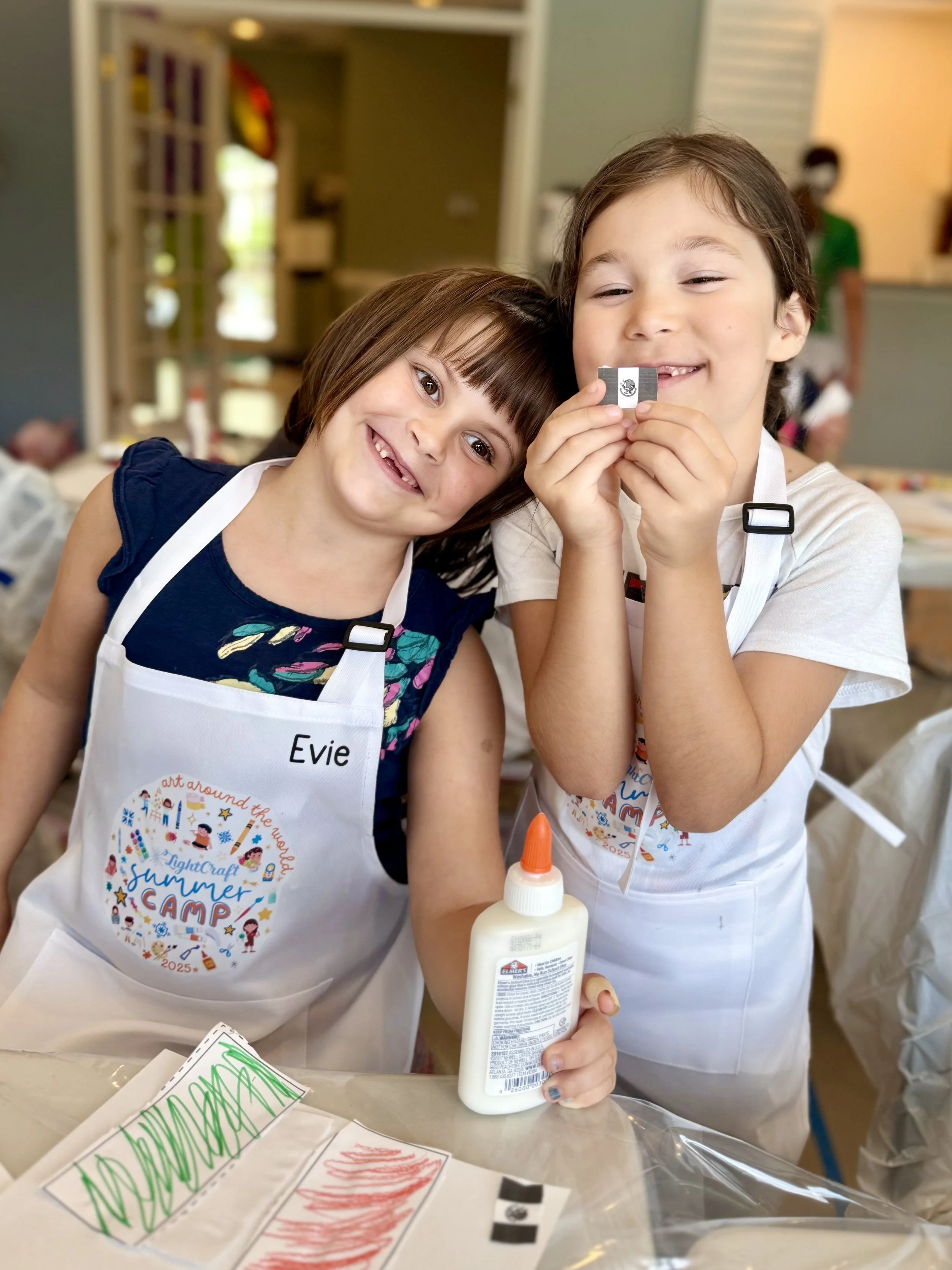 kids having fun and making friends at a creative after school program
