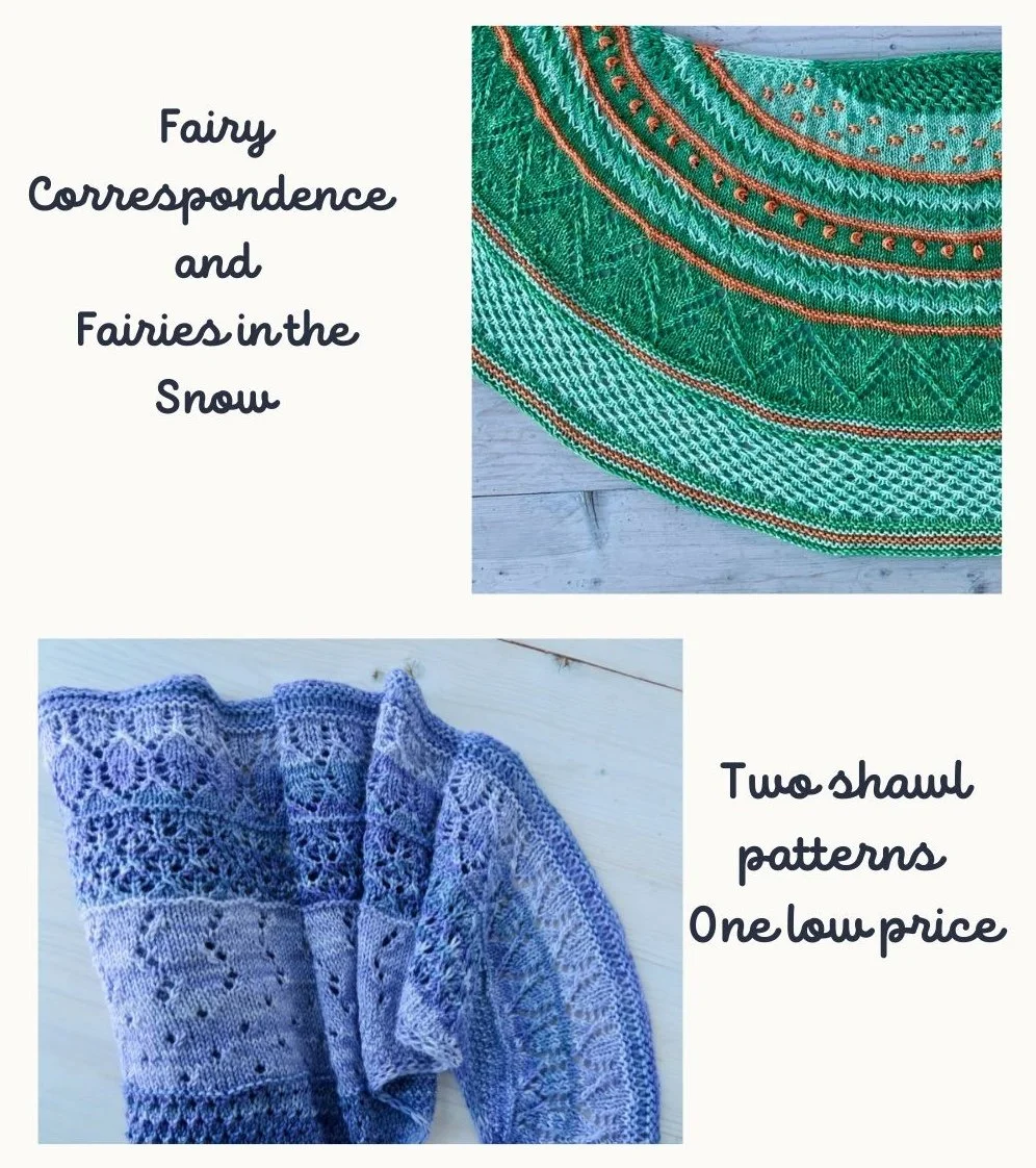 Fairy Shawl e-book:  2 patterns