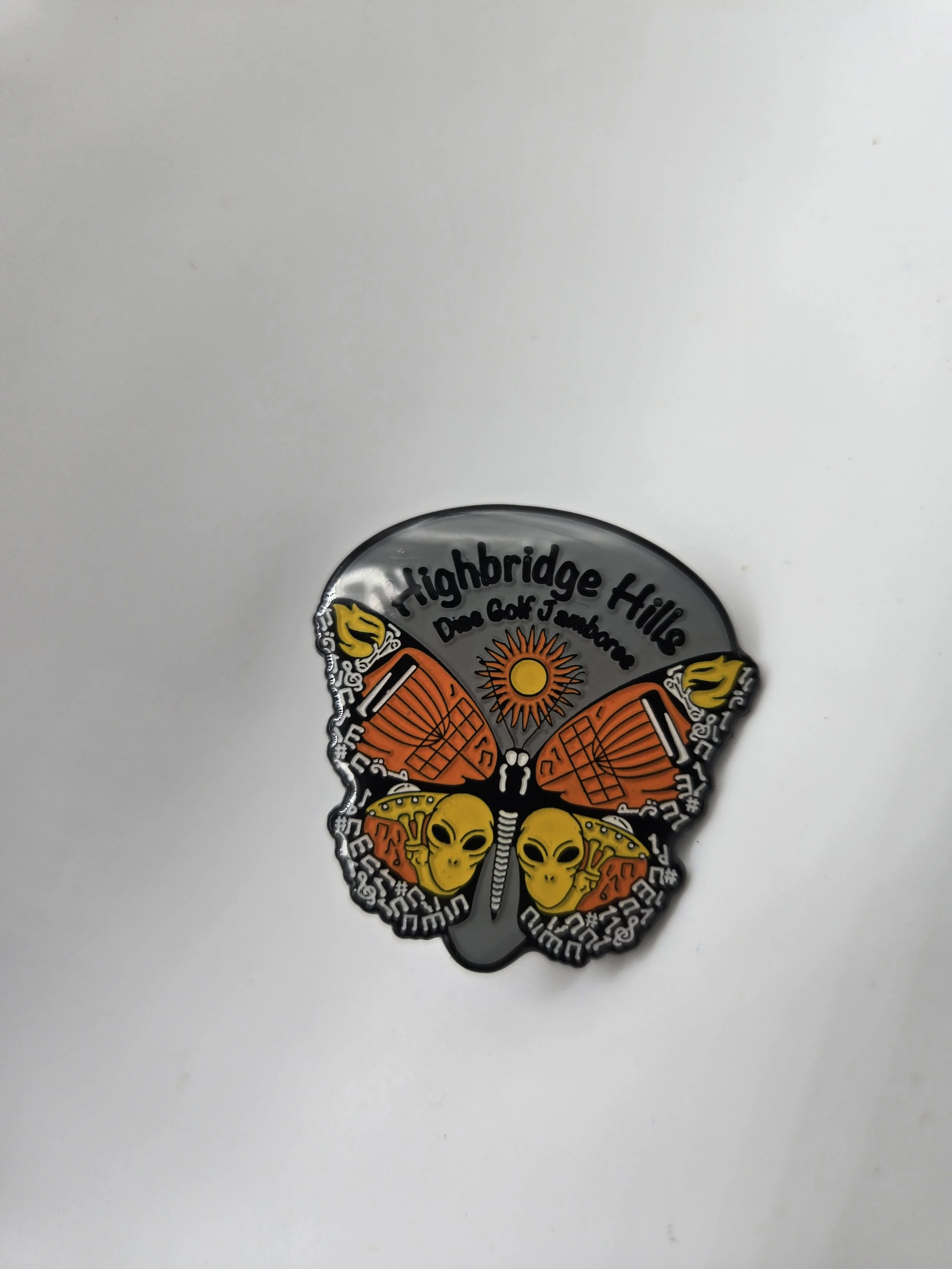 Jamboree Pin - Orange/Yellow