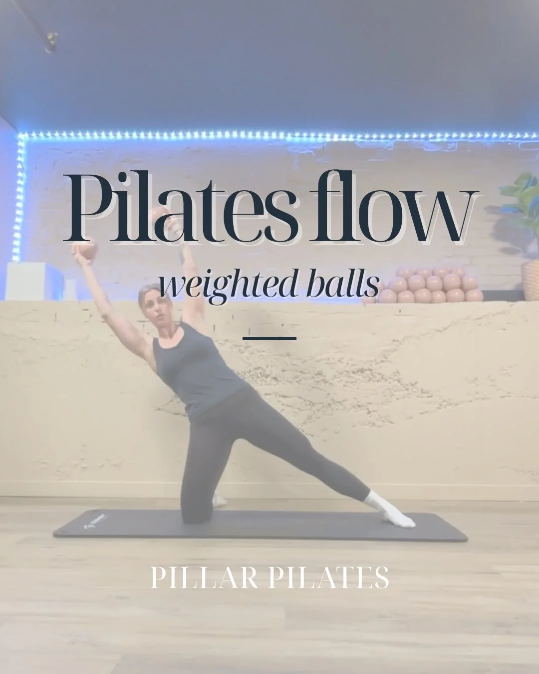 Using props intentionally in class.

A weighted ball, band, or block can completely change how an exercise feels in your body.

In Mat Pilates props can:
&bull; deepen your connection to the right muscles 
&bull; add feedback so you move with more co