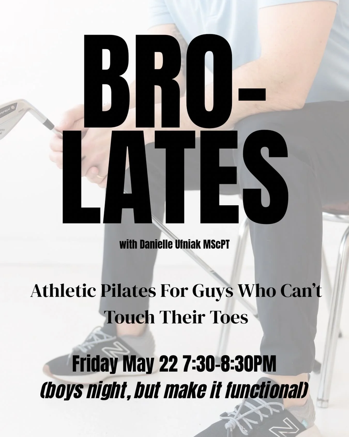 Guys. Boys. Fellas&hellip;I&rsquo;ve seen enough of you in clinic to know that your back pain, core bracing strategies, and overall mobility NEED this class.

Join me for an athletic Pilates class with a focus on core  and spinal strength and stabili