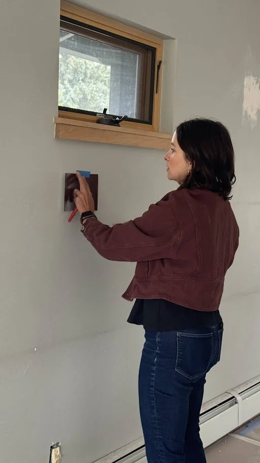 reviewing paint selections